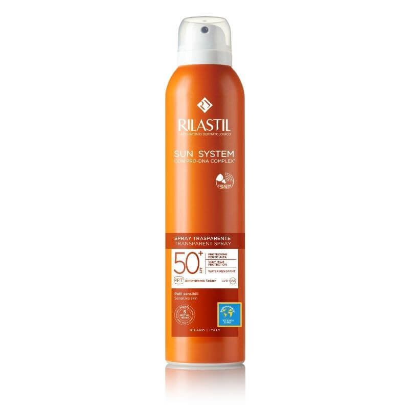 RILASTIL SUN SYSTEM – Spray Corp Wet Skin SPF 50+ x 200ml Frumusete si ingrijire