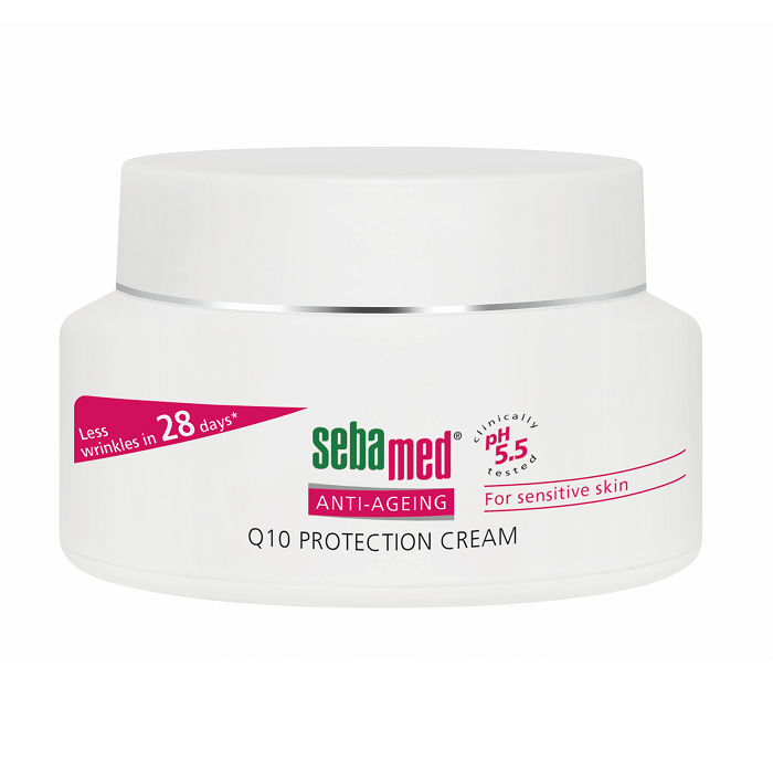 Crema dermatologica protectoare pentru fata cu Q10 Anti-Ageing, 50 ml, Sebamed Frumusete-si-ingrijire 2022