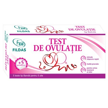 Test ovulatie tip banda x 5 buc FILDAS