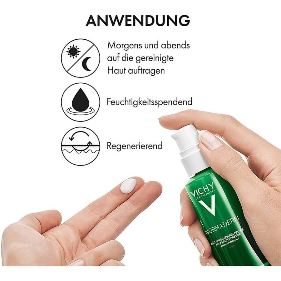 Vichy Normaderm Cremă dublu-corectoare pentru ten cu tendință acneică, 50 ml