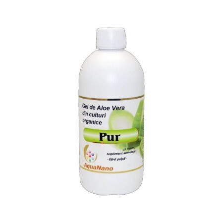 Aloe Vera pur organic AGHORAS - Polietilena 1l 