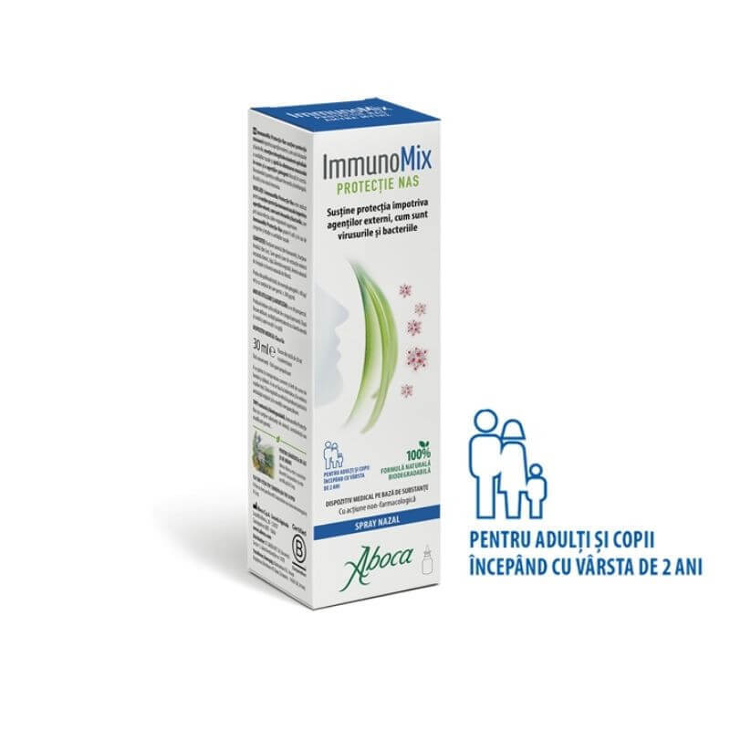 ABOCA Immunomix spray protectie nas impotriva virusilor x 30 ml Vitamine si suplimente