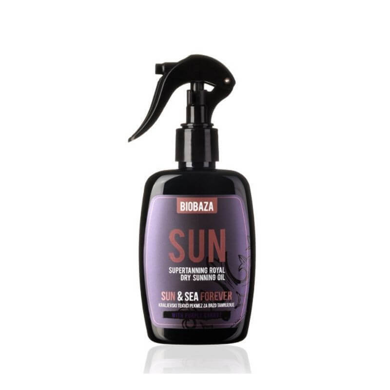 Ulei natural - bronz intens x 250 ml, Biobaza Sun