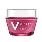 Cremă energizantă cu efect de netezire și iluminare pentru tenul uscat Idealia, 50 ml, Vichy