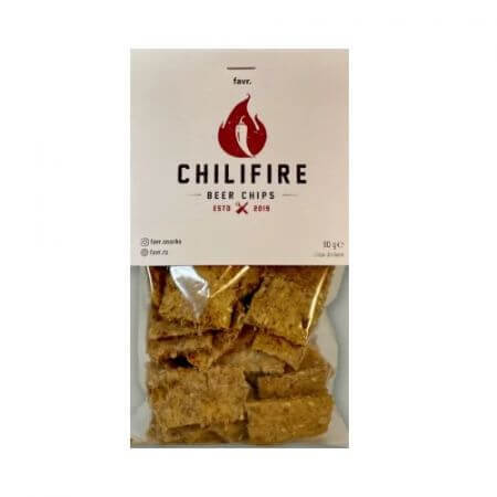 Chilifire Beer Chips, 100g, Favr