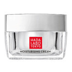 Crema hidratanta de zi si noapte pentru netezirea pielii cu acid super hialuronic, 50 ml, Hada Labo Tokyo