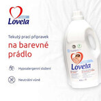 Detergent lichid pentru rufe colorate, 2.9 Litri, Lovela Baby