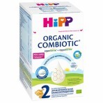 Lapte praf formulă de continuare Organic Combiotic 2, +6 luni, 800 gr, Hipp 