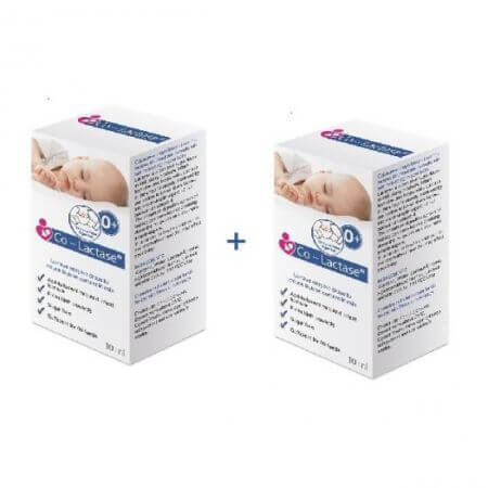 Pachet Picaturi pentru sugari Co-Lactase, 10+10 ml (30% reducere la al doilea produs), Maxima HealthCare Ltd