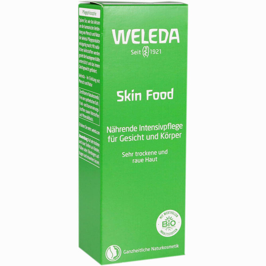 Crema idratante per corpo e viso Skin Food, 75 ml, Weleda