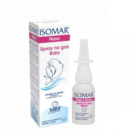 spray nazal apa de mare dr max Spray nazal cu apa de mare izotonica (fara gaz), + 2 ani, Isomar