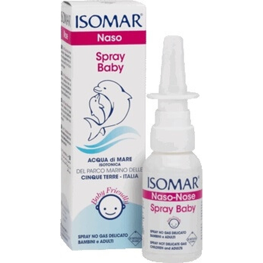 Aerosol nasal isotónico de agua de mar (sin gas), + 2 años, Isomar