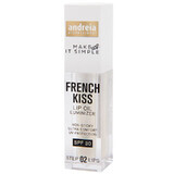 Ulei de buze Iluminator French Kiss 01, 3 ml, Andreia Makeup