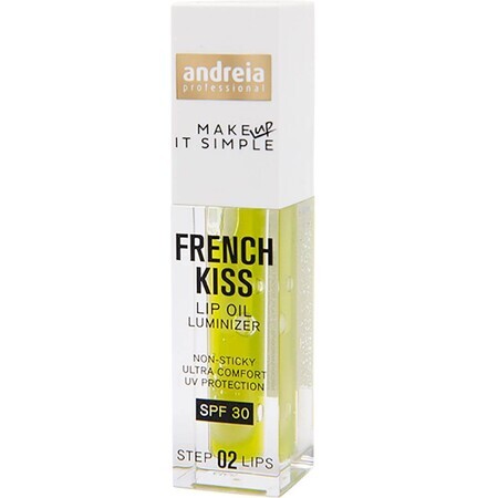 Ulei de buze Iluminator French Kiss 02, 3 ml, Andreia Makeup