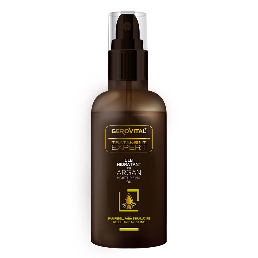 Aceite de Argán hidratante para el cabello - ARGAN PLUS, 100 ml, Farmec