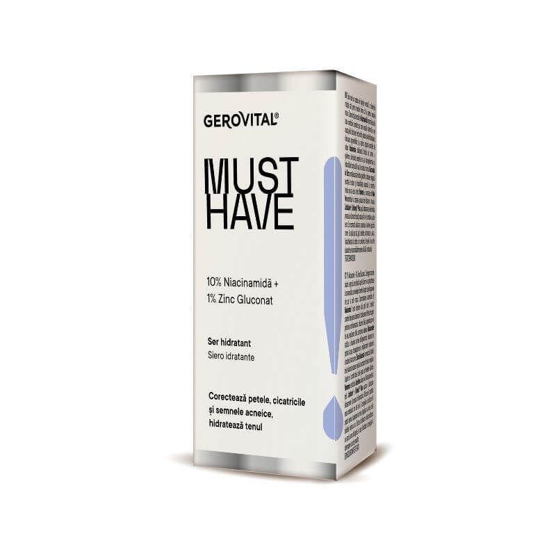 i have no mouth and i must scream Gerovital Must Have Ser hidratant, 30ml