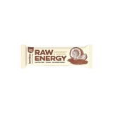 Baton energizant, Raw Energy, cu nuca de cocos si cacao x 50g, Bombus