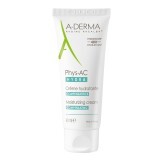 A-Derma Phys-AC Hydra Cremă hidratanta pentru ten cu tendinta acneica , 40 ml
