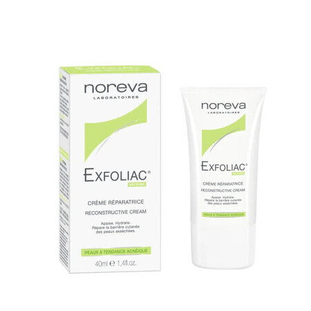 Noreva Exfoliac Crema Riparatrice, 40ml