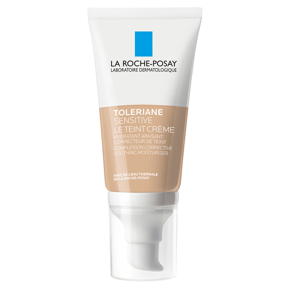 La Roche-Posay Toleriane Cremă hidratantă uniformizatoare Sensitive, Nuanta Light, 50 ml