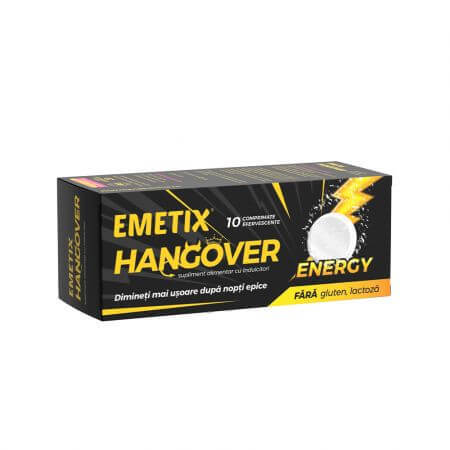 previcur energy 10 ml mod de preparare Emetix Hangover Energy, 10 comprimate, Fiterman