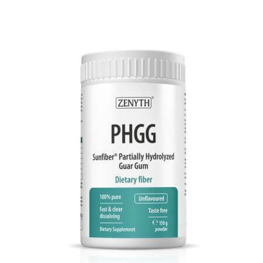 Fibre alimentare prebiotice PHGG, 150 g, Zenyth
