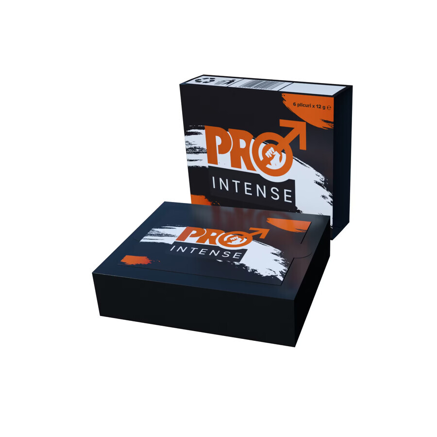 Miere pentru potență, 6 plicuri x 12 g, Pro Intense