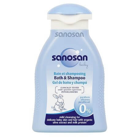 Sampon imbaiere pentru copii, 100 ml, Sanosan