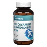 Glucozamina, condroitina, msm 60 cpr, Vitaking 