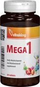 Multivitamina cu minerale si folat mega1 30 cpr, Vitaking 