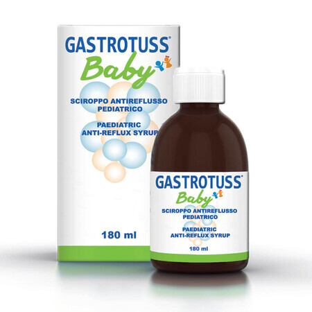 Sciroppo antireflusso pediatrico Gastrotuss Baby, 180 ml, Gastrotuss