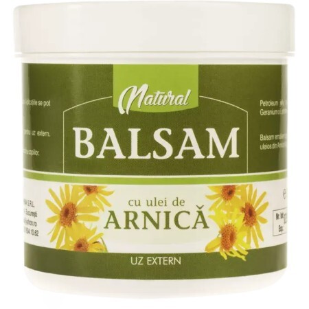 Balsam cu Ulei de Arnica 250ml Adya Green