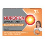 Nurofen Junior 7+ portocale 100mg x 24cps.moi, Reckitt