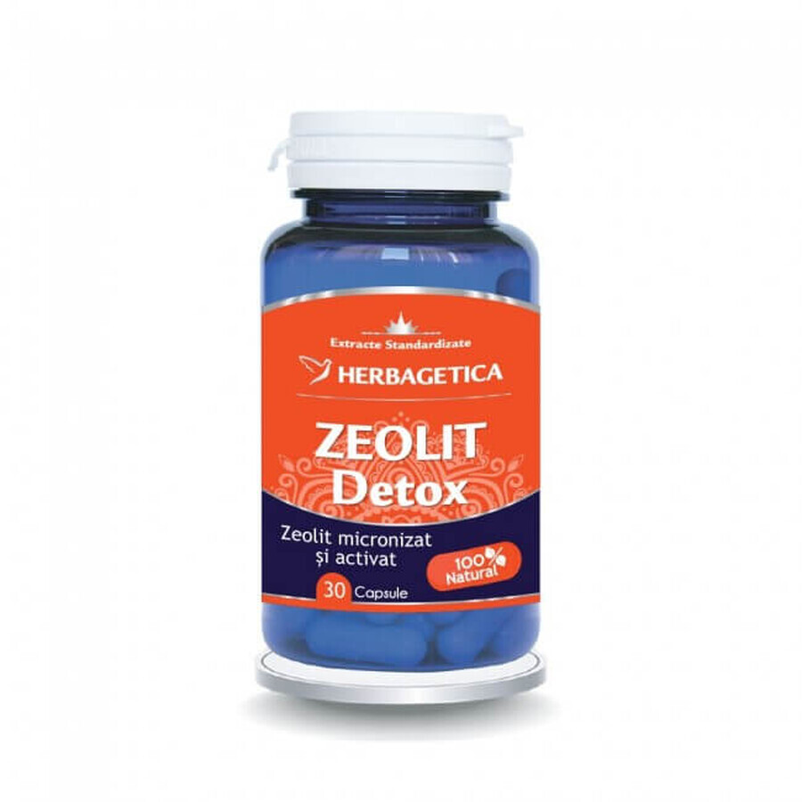 Zeolit Detox 30 cps Herbagetica