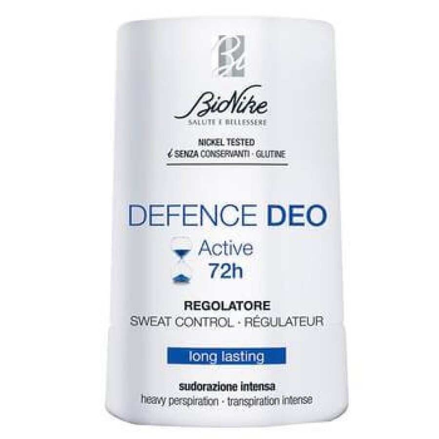 Deodorant impotriva transpiratiei excesive Defence Deo Active 72h, 50ml, Bionike