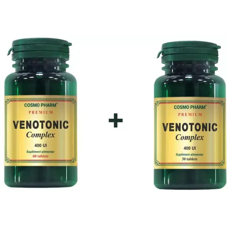 Venotonic Complex 60cps+30cps gratis, Cosmopharm 