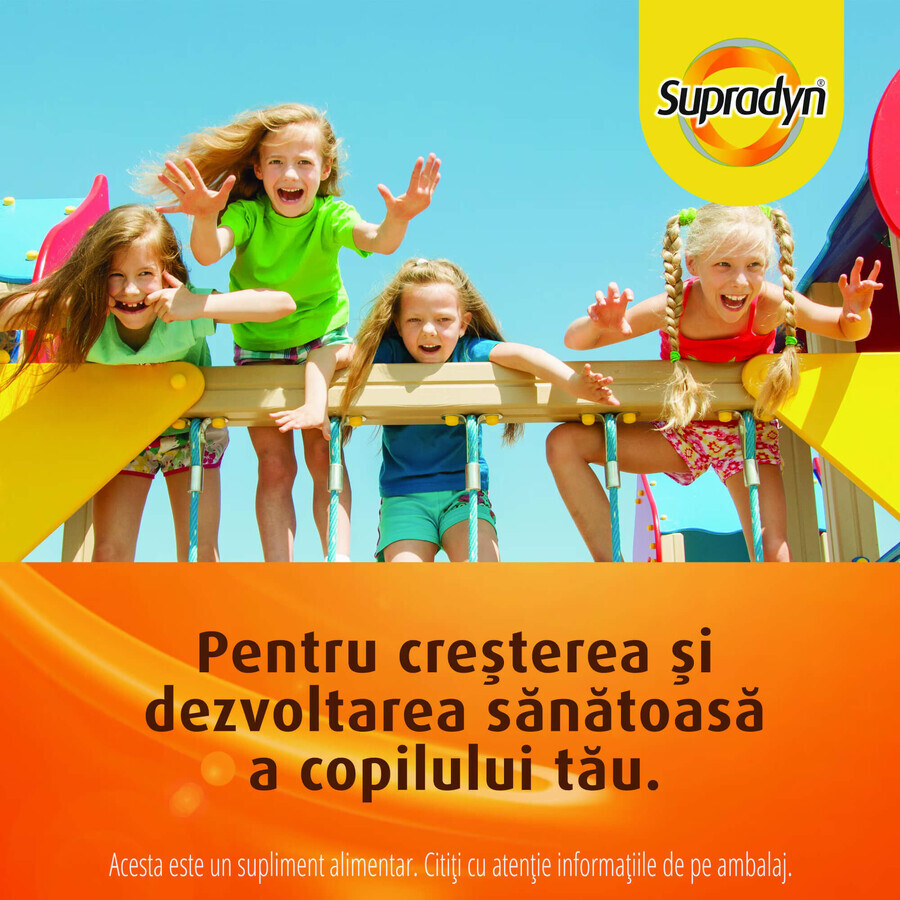 Supradyn Kids Complex 60 drajeuri masticabile, Bayer