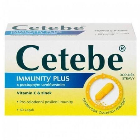 Cetebe C Immunity Plus, 60 capsule, Gsk