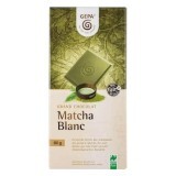 Ciocolata alba Bio Matcha Blanc, 80 g, Gepa