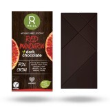 Ciocolata neagra cu mandarina rosie, 70 gr, Reizl