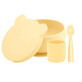 Set de hranire din silicon BWL I, Mellow Yellow, Minikoioi