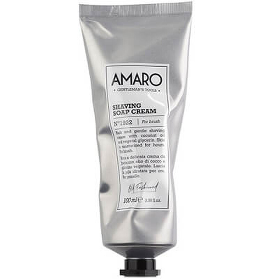 Cremă pentru bărbierit Amaro Soap Cream, 100ml, Farmavita
