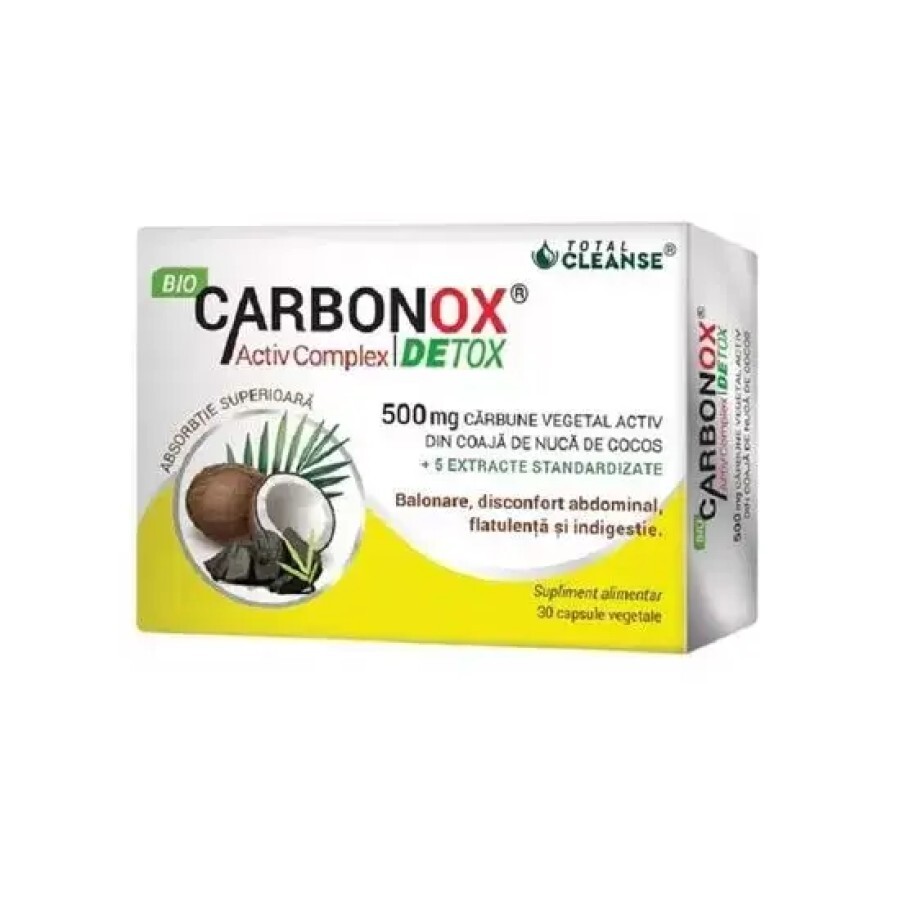 Biocarbonox Activ Complex Detox 30 capsule CosmoPharm