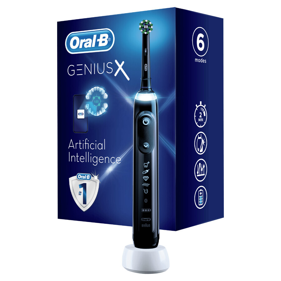 Periuta de dinti electrica cu inteligenta artificiala Genius X, Oral-B