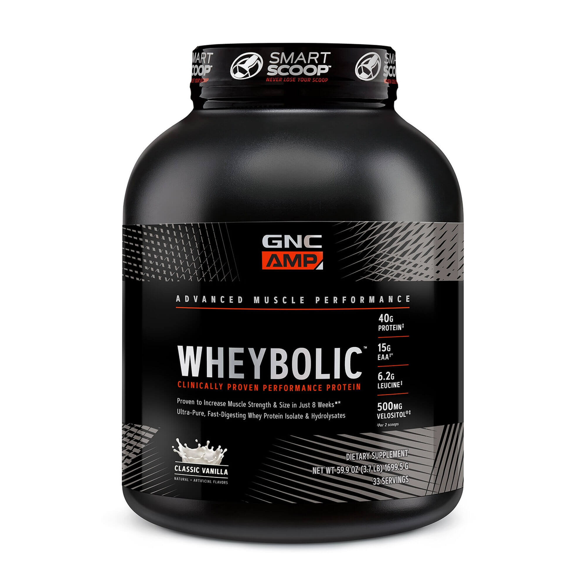 Gnc Amp Wheybolic, Proteina Din Zer, Cu Aroma De Vanilie, 1699.5 G