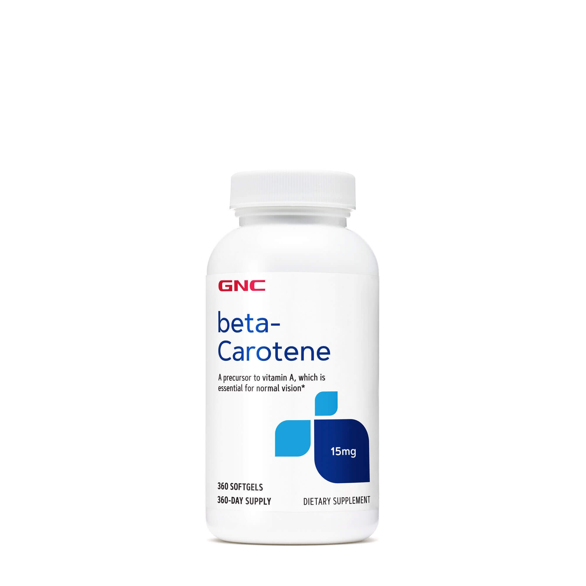 Gnc Beta-caroten 15 Mg, 360 Cps Vitamine si suplimente
