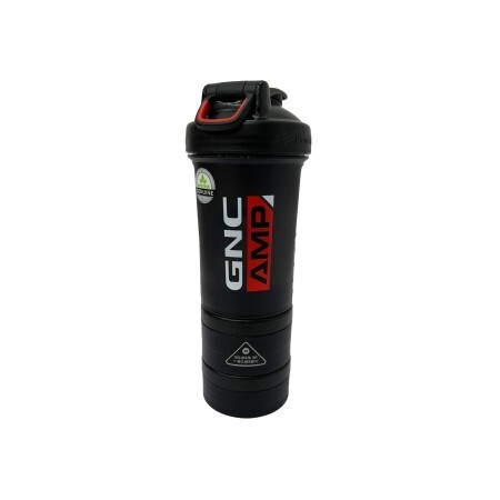 Gnc Blender Bottle Shaker Cup V2, Prostak Compartiment Pentru Suplimente, 450 Ml