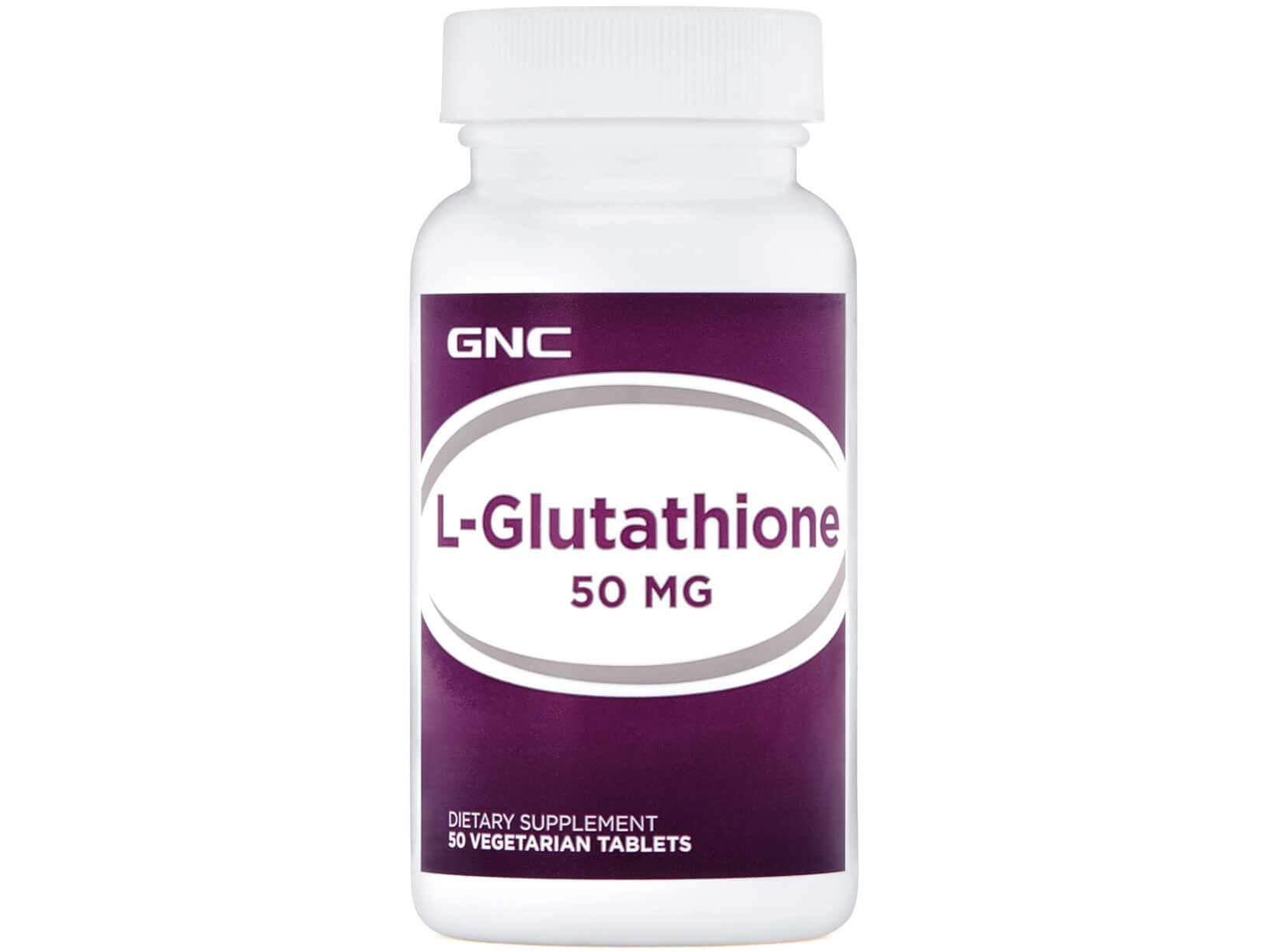 Gnc L-glutathione 50 Mg, L-glutation, 50 Tb