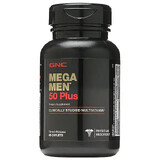 Gnc Mega Men 50 Plus, Complex De Multivitamine Pentru Barbati, 60 Tb