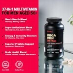 Gnc Mega Men 50 Plus, Complex De Multivitamine Pentru Barbati, 60 Tb